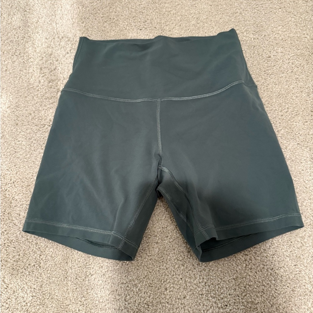 lululemon athletica Dark Green Athletic Shorts